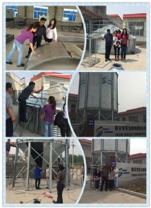 圭亞那客戶來訪---泰安雪萊倉儲機械設(shè)備有限公司！